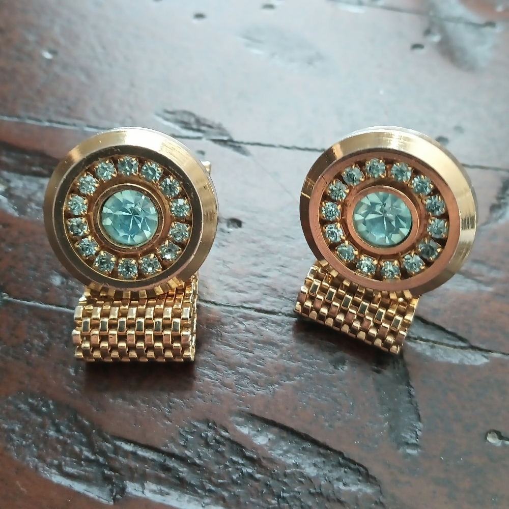 Gold Tone Cufflinks
